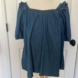 Lane Bryant Denim Shirt